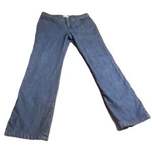 Guide Series Womens Lined Denim Jeans Size 10 Warm Fleece Lined Straight Pants